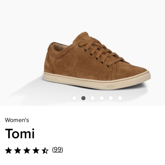 Suede UGG Tomi Sneaker Sz 7.5 - Picture 4 of 11